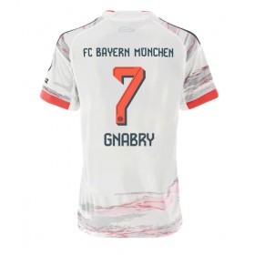 Dámské fotbalový oblečení Bayern Munich Serge Gnabry #7 Venkovní košile 2025-26 Krátkým Rukávem